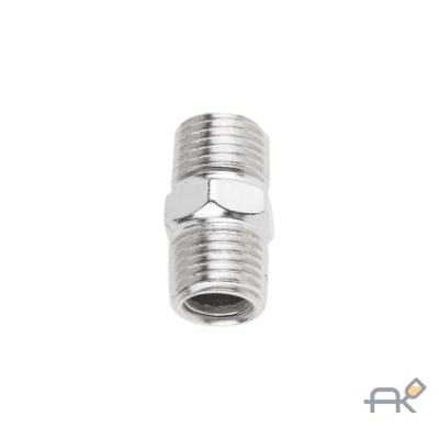 Соединение нар. резьба 1/4` х нар. резьба 1/4` (сталь) ECO (AS-MT14/MT14)